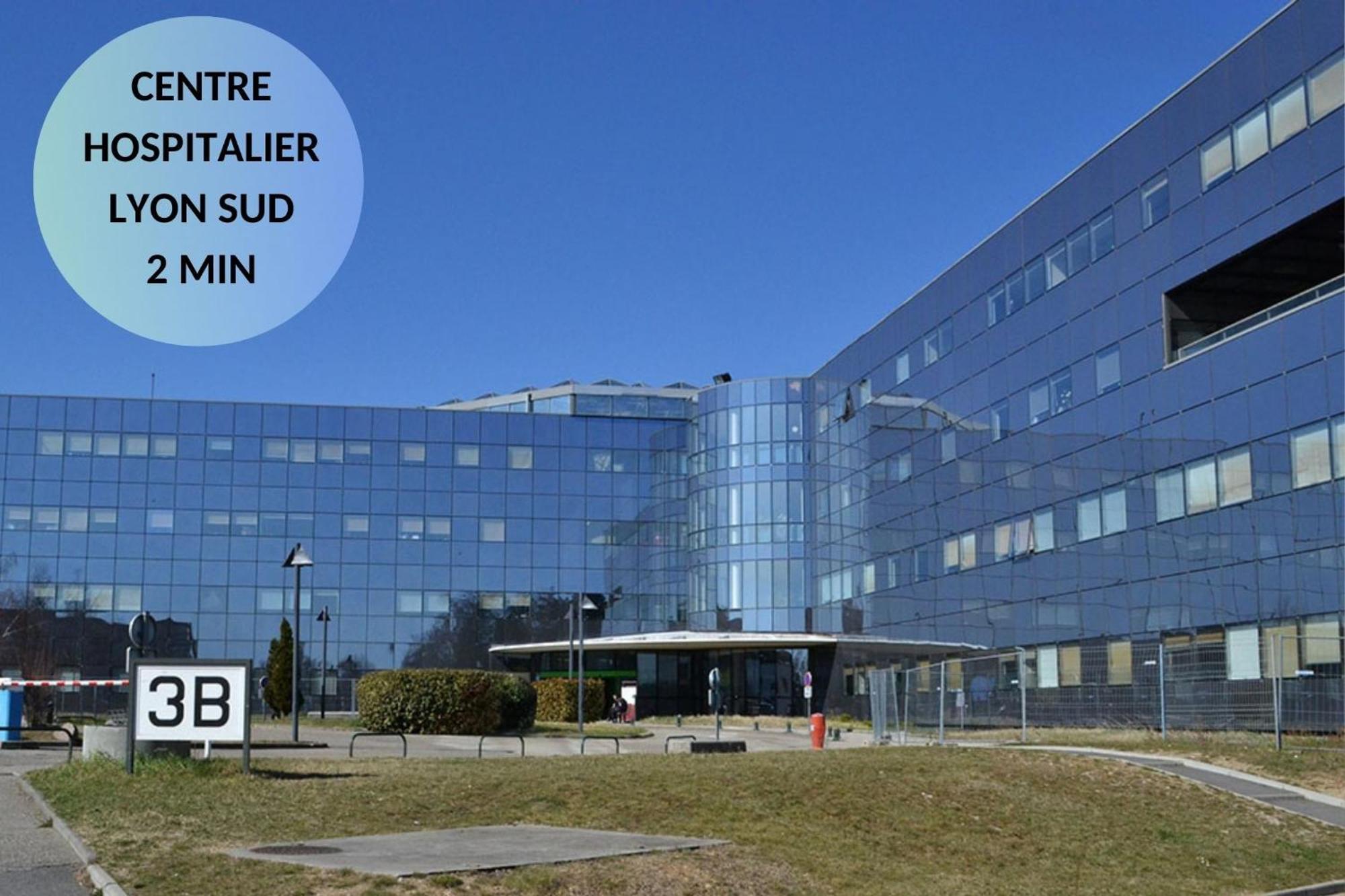 Appartamento Super Chazelles - Metro - Hopitaux Lyon Sud Saint-Genis-Laval Esterno foto